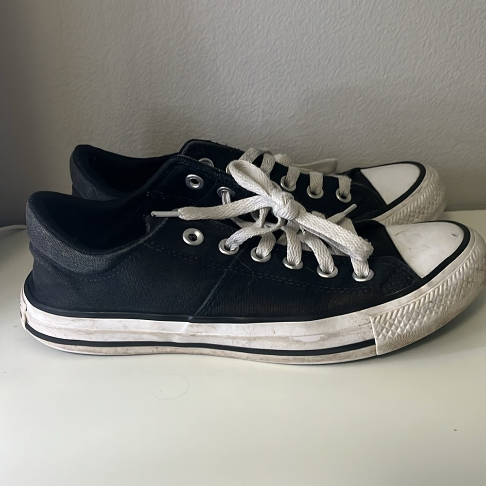 Converse Black and White Sneakers - Picture 2 of 3